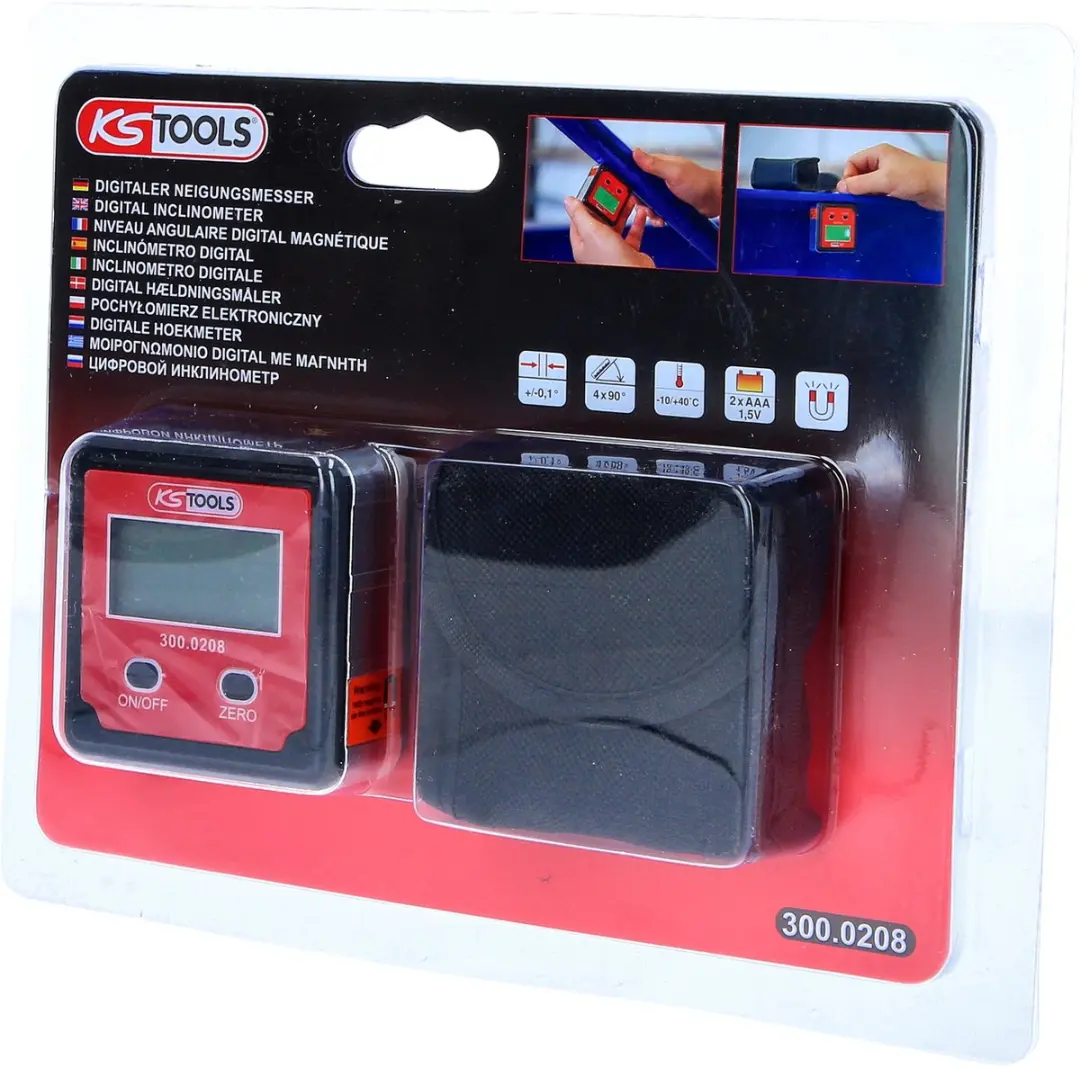 KS Tools 300.0208 Waterpas voor elektriciens 200cm - afbeelding 4 van 6