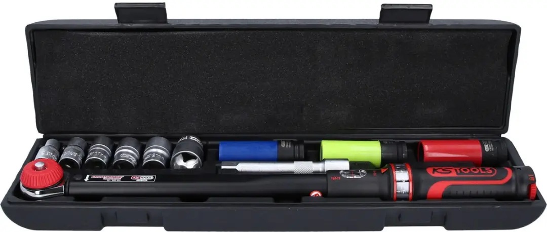 KS Tools ERGOTORQUE precision Momentsleutelset 1/2" 20-200 Nm - afbeelding 2 van 6