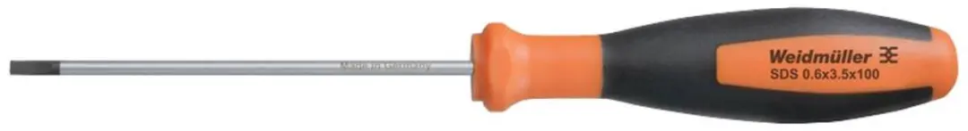 Weidmüller SDS 0.6X3.5X100 Platte schroevendraaier