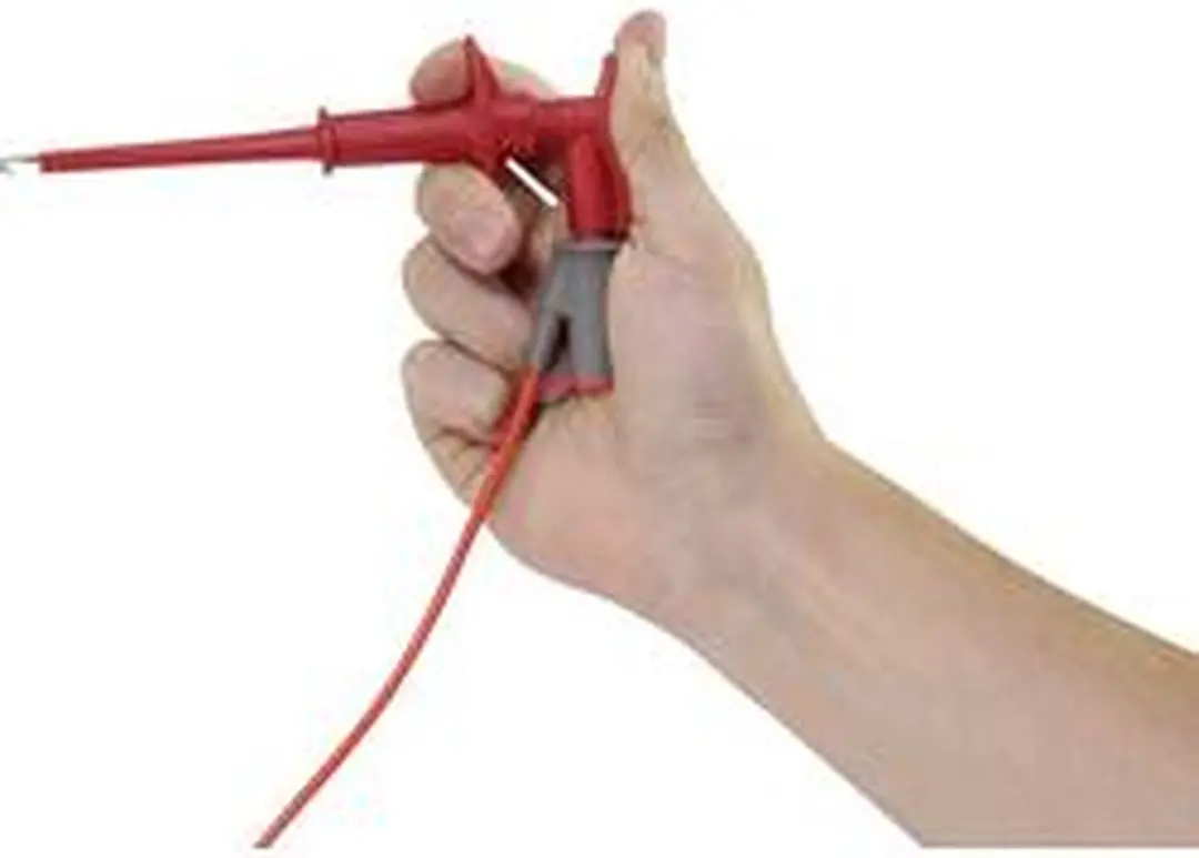 Voltcraft MSK-118 grijpklem bus 4 mm - CAT III 1000 V - Zwart/Rood - afbeelding 3 van 6