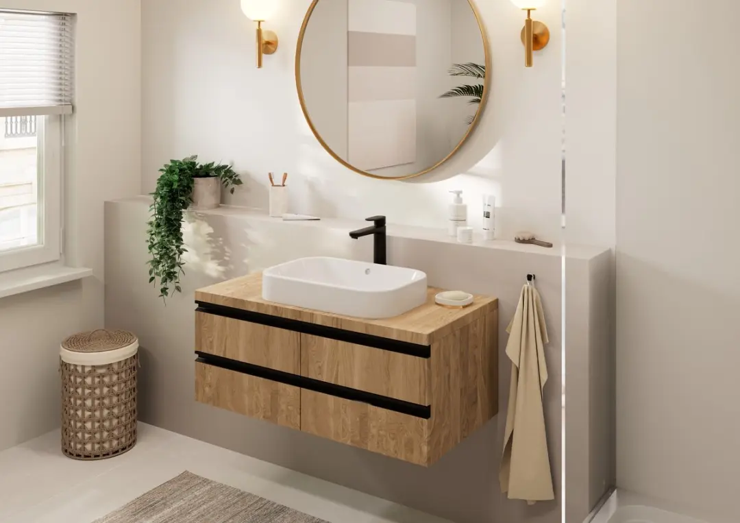 Hansgrohe Vernis Blend Wastafelmengkraan - 190mm - Mat Zwart - afbeelding 6 van 6