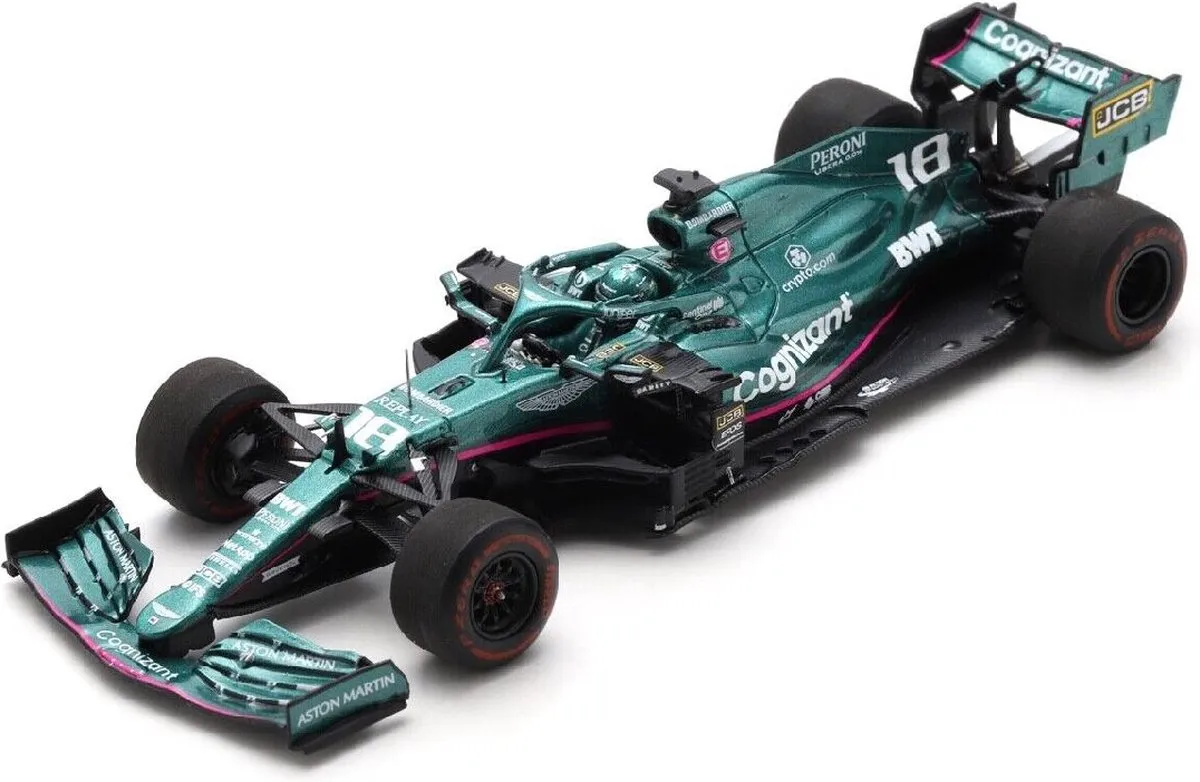 Formule 1 Aston Martin AMR21 #18 Abu Dhabi GP 2021 S7859 - 1:43 - Groen