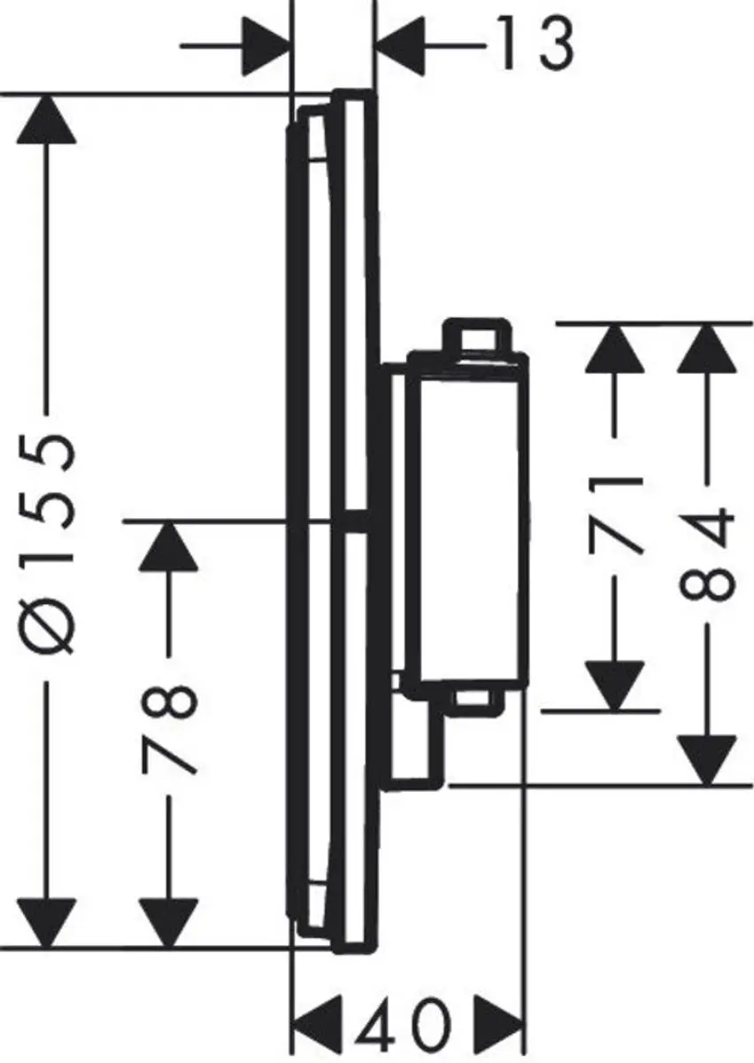 Hansgrohe ShowerSelect Comfort