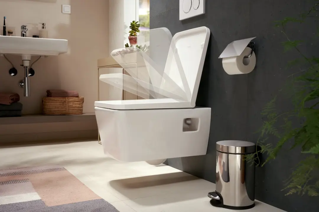 Hansgrohe EluPura Q Original 60145450 Wand-WC - Wit - afbeelding 6 van 6
