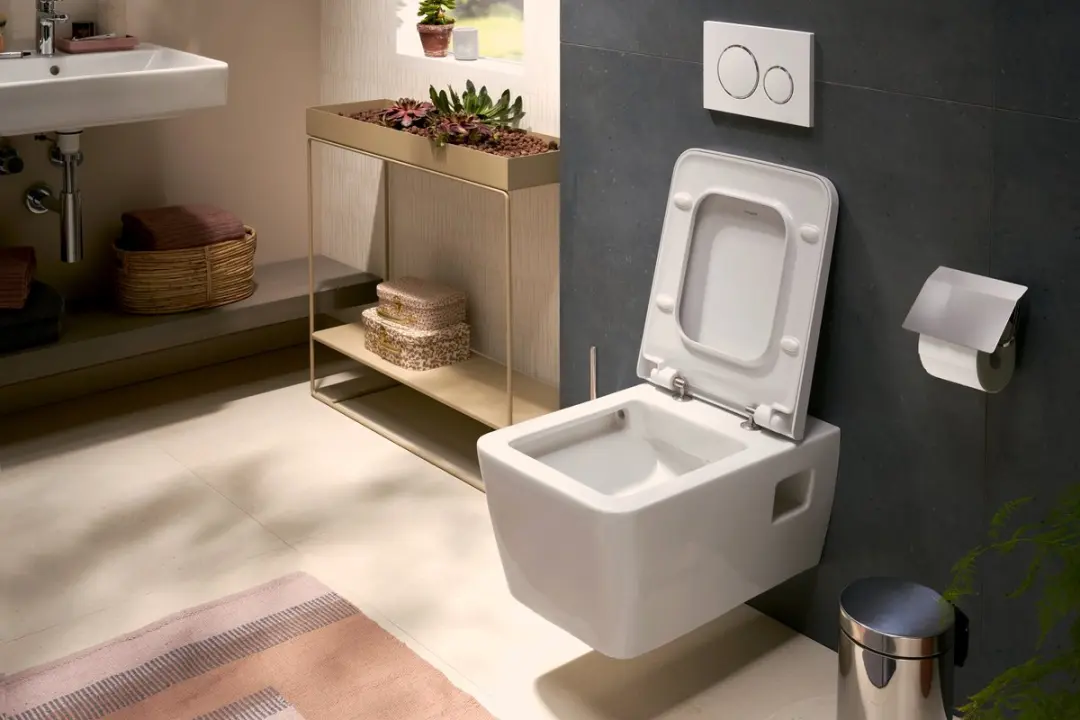 Hansgrohe EluPura Q Original 60145450 Wand-WC - Wit - afbeelding 4 van 6
