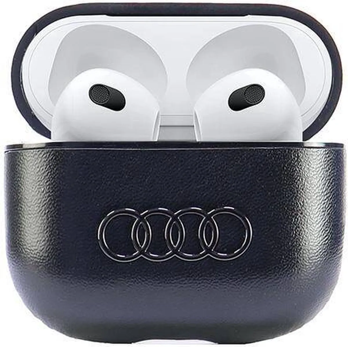 Audi Leather Big Logo AirPods Case