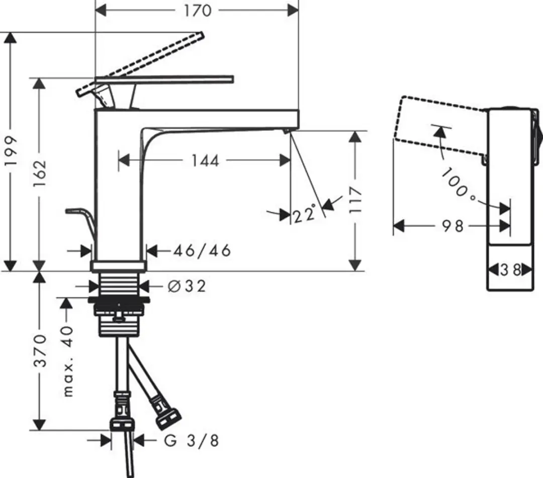 Hansgrohe Tecturis E