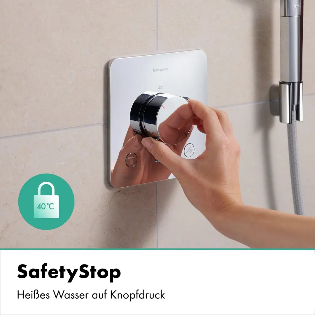 hansgrohe Ecostat Comfort Q 33712000 Inbouwthermostaat - afbeelding 6 van 6
