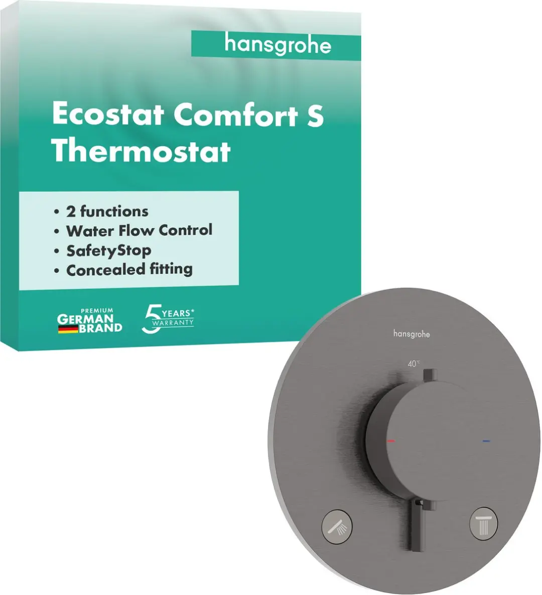 Hansgrohe Ecostat Comfort S 33715340 Inbouwthermostaat - afbeelding 2 van 6