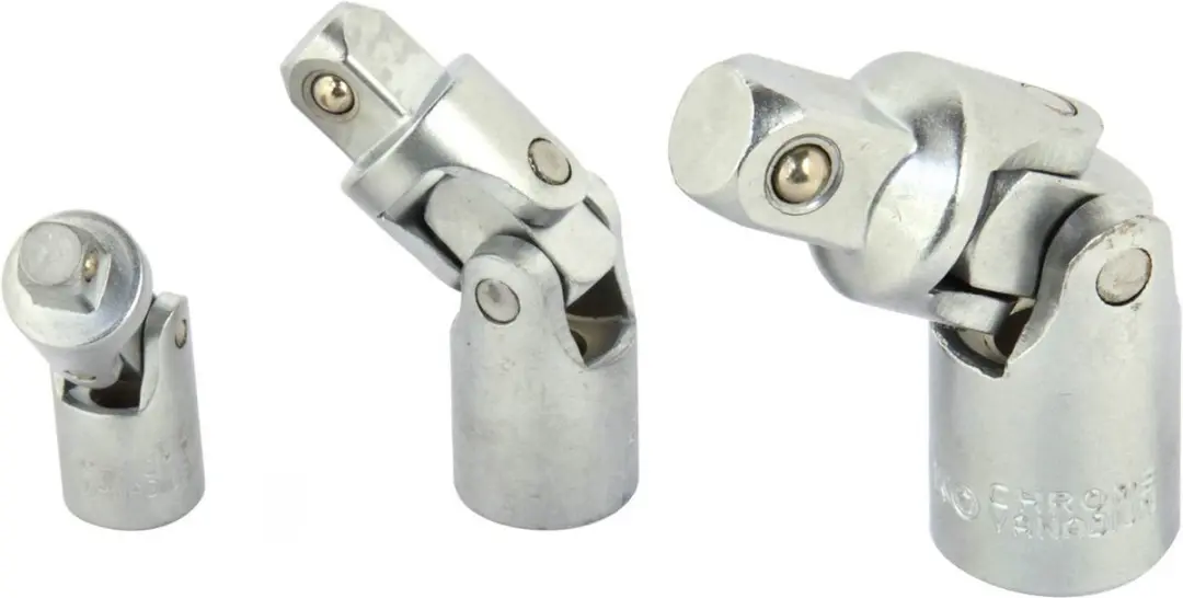 Kniestuk set - Knie adapters - 3 delig - 1/4 duims, 3/8 duims en 1/2 duims - GEKO - afbeelding 3 van 4