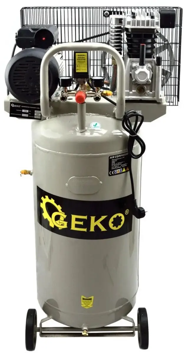 GEKO Verticale Oliecompressor 100L
