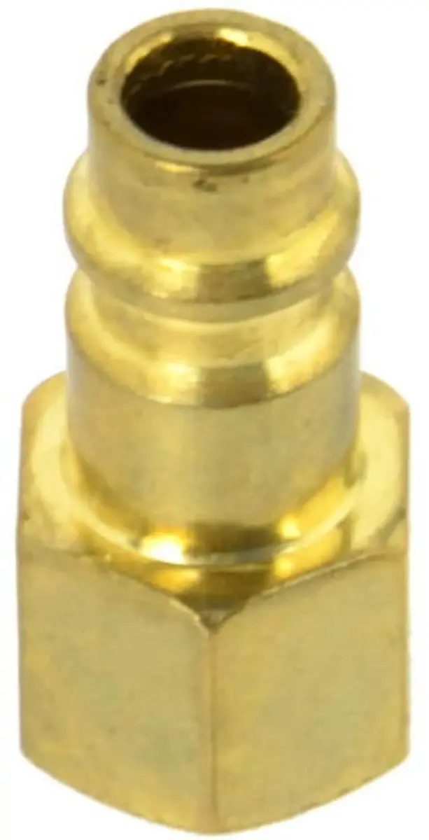 GEKO Pneumatische Snelkoppeling 1/4" - Messing Nikkel - 16 bar - afbeelding 2 van 3