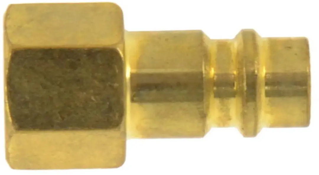 GEKO Pneumatische Snelkoppeling 1/4" - Messing Nikkel - 16 bar - afbeelding 3 van 3