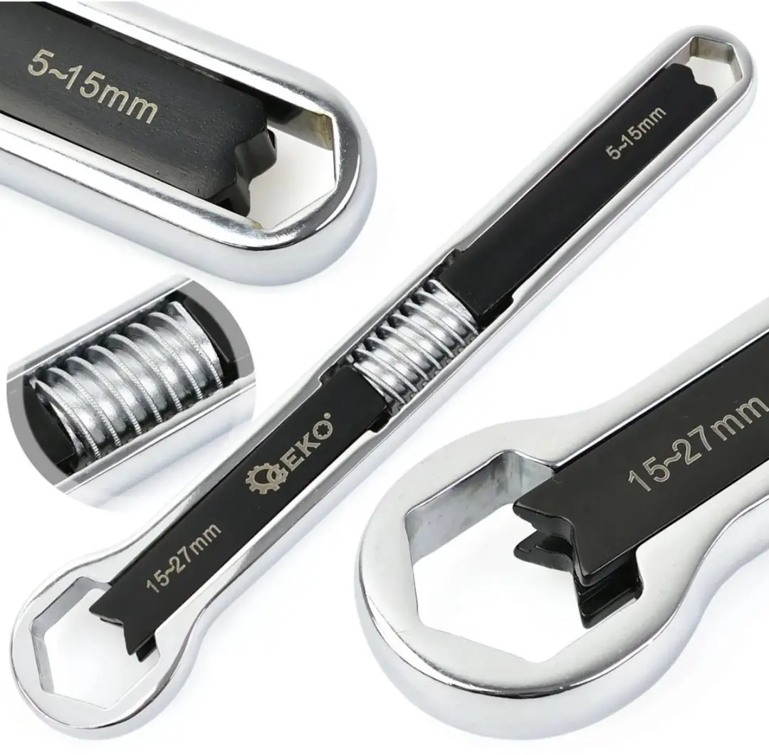 GEKO Dubbelzijdige Universele Sleutel 5-27mm - 237mm - afbeelding 2 van 5