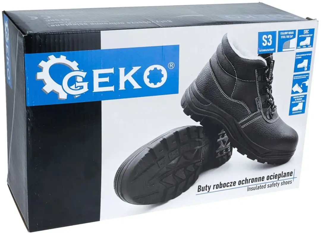 GEKO Gevoerde veiligheidsschoenen