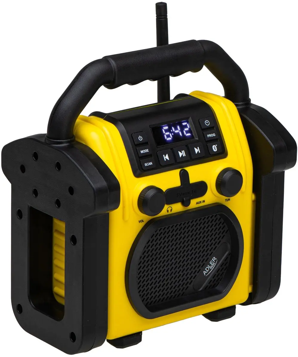 Adler AD 1911 Bouwradio - Bluetooth - 10W - afbeelding 2 van 6