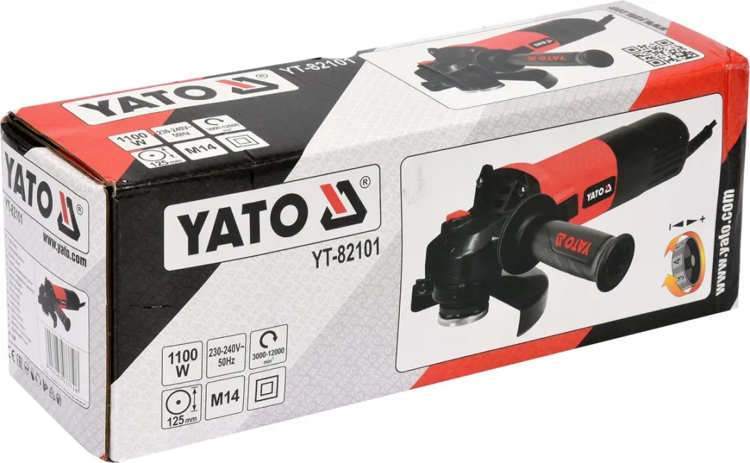 Yato YT-82101 Haakse slijper - 1100W - 125mm - afbeelding 3 van 6