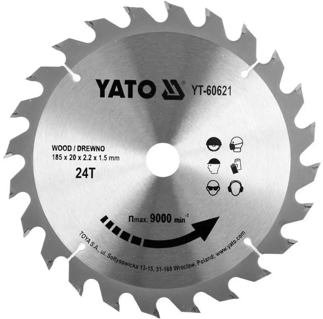 Yato YT-60621 Cirkelzaagblad