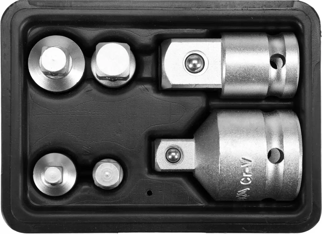 Yato YT-10671 Adapterset 6-delig - 1/4, 3/8, 1/2, 3/4 inch - afbeelding 3 van 5