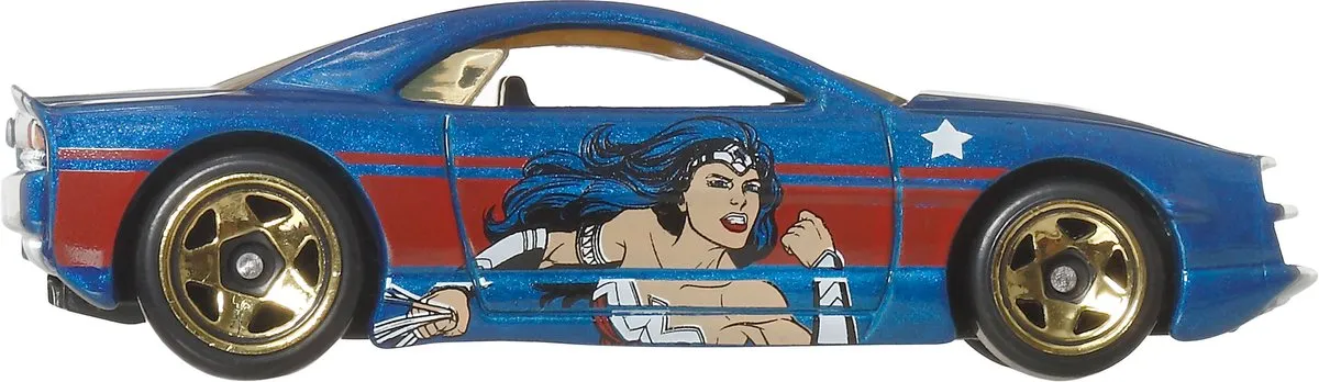 Hot Wheels JBY14 Auto - Blauw/Rood