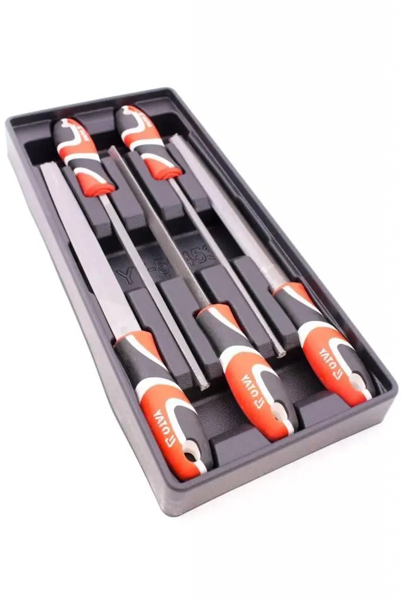 Yato Vijlenset 200 mm - 5 stuks - afbeelding 4 van 6