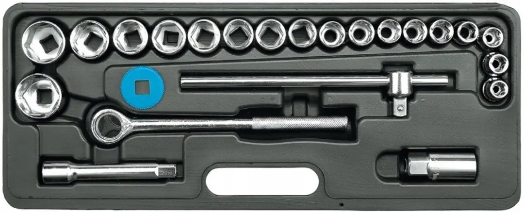Vorel 58240 Doppenset 1/2" 8-30mm, 24 Delen