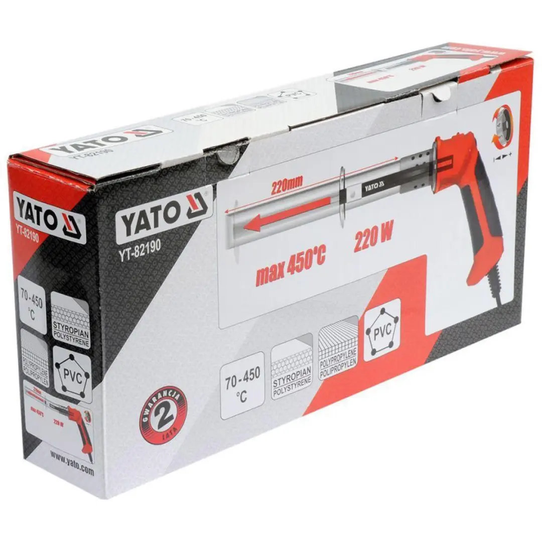 Yato YT-82190 Elektrisch Mes - 220W - afbeelding 3 van 3