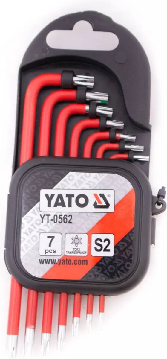 Yato YT-0562 Torx Sleutelset - 7-delig - afbeelding 3 van 4