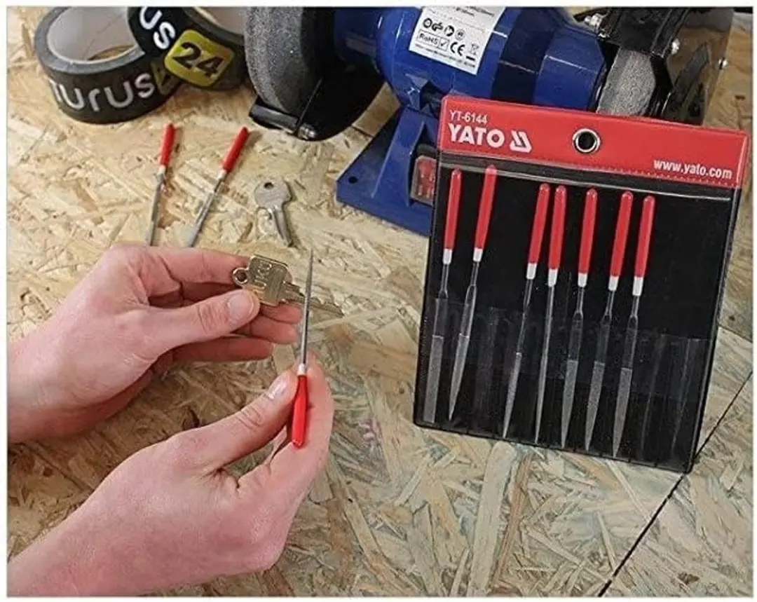Yato YT-6144 Diamant Naald Vijlenset - 10 Delig - 140mm - afbeelding 3 van 3