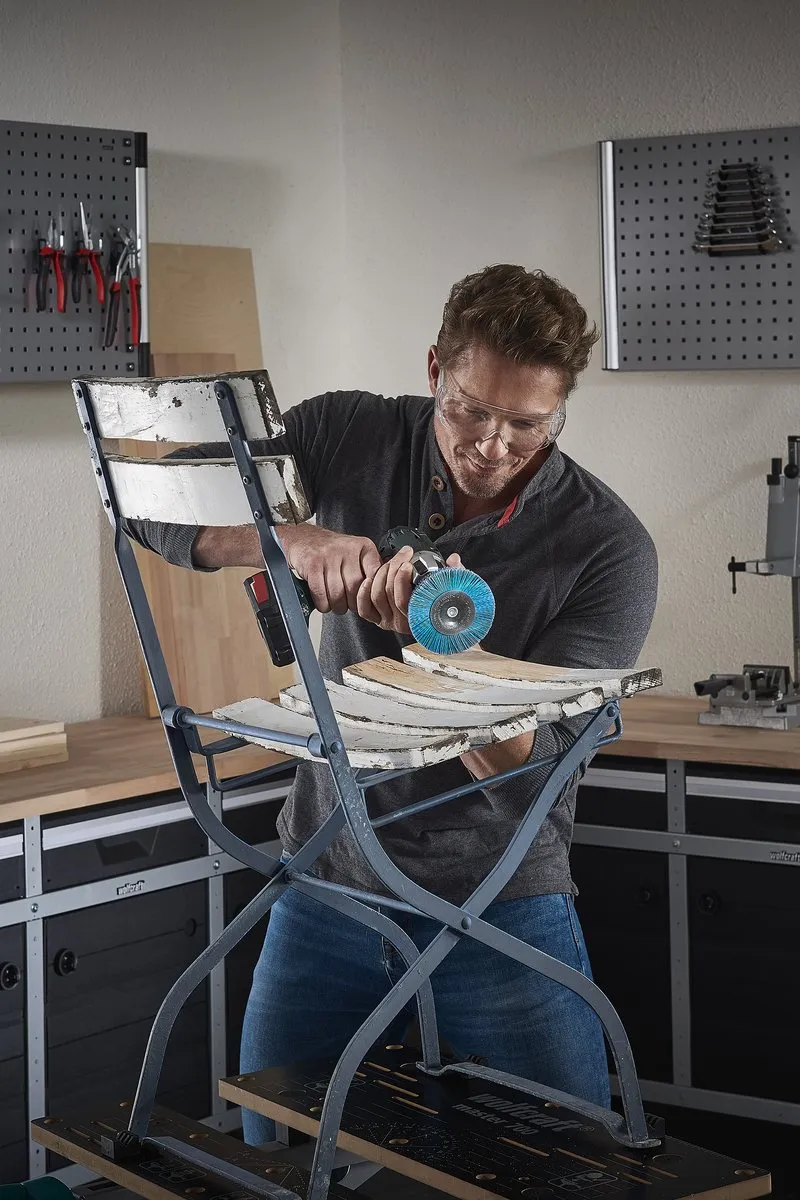 Wolfcraft Nylon Schijfborstel Boormachine Ø100mm