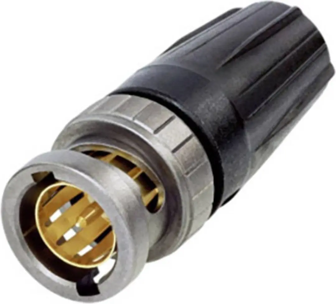 Neutrik NBNC75BLP9X BNC-connector stekker recht 75 Ω