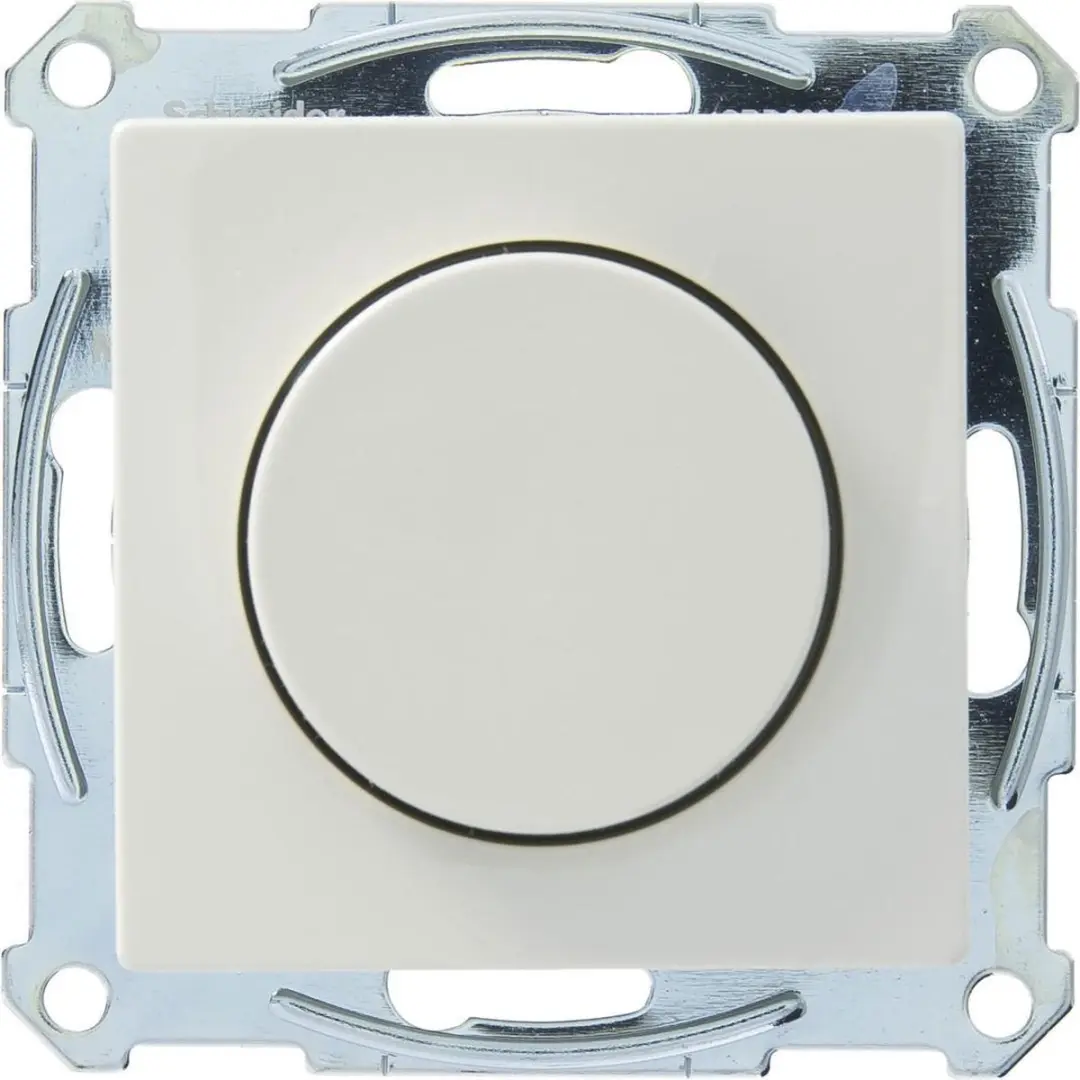 Schneider Electric System-M spoelentrafo dimmer Wit