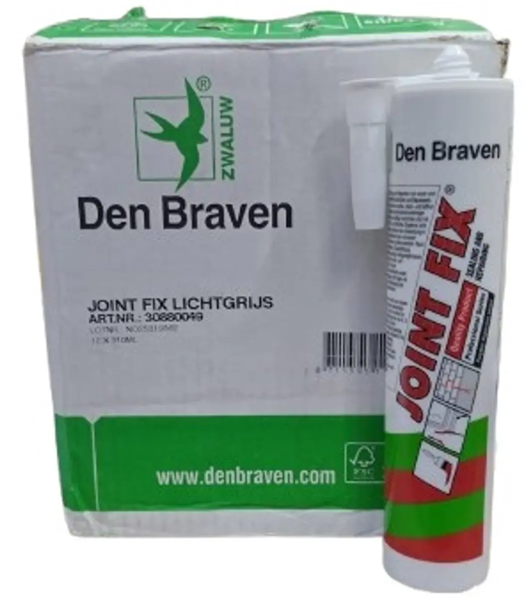 Joint fix Lichtgrijs 12 stuks in doos koker 310ml
