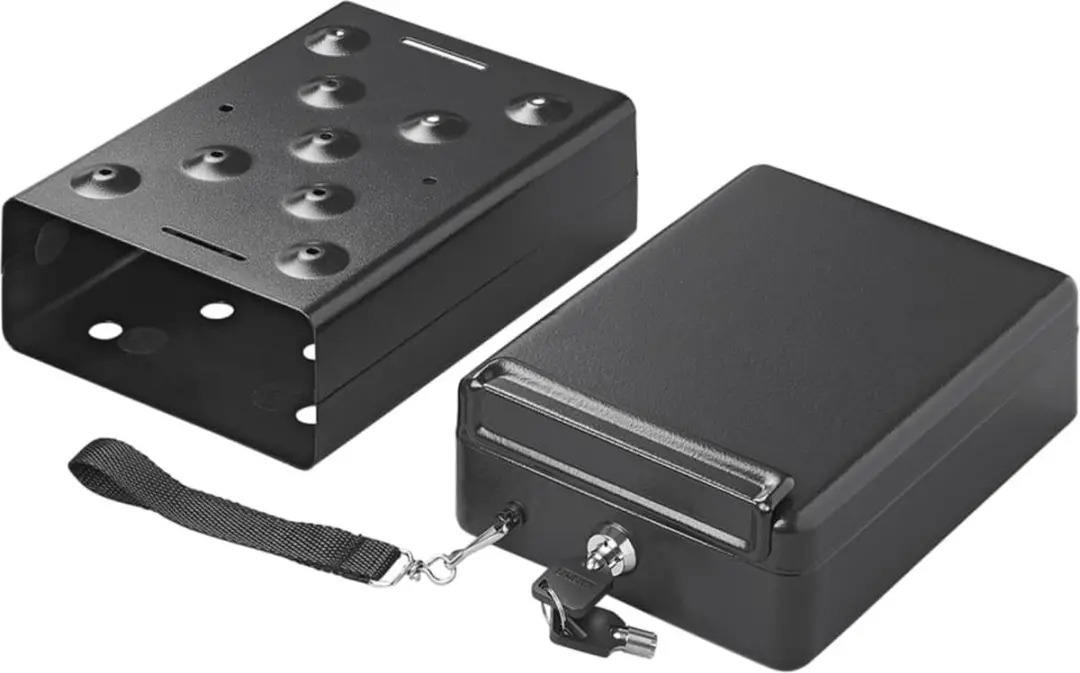 ProPlus Stalen Kluis met Slede 22,5x16,5x8,5cm