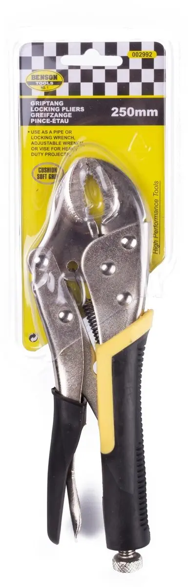 Benson Griptang 250mm - Verstelbare mond - Soft grip - afbeelding 3 van 3