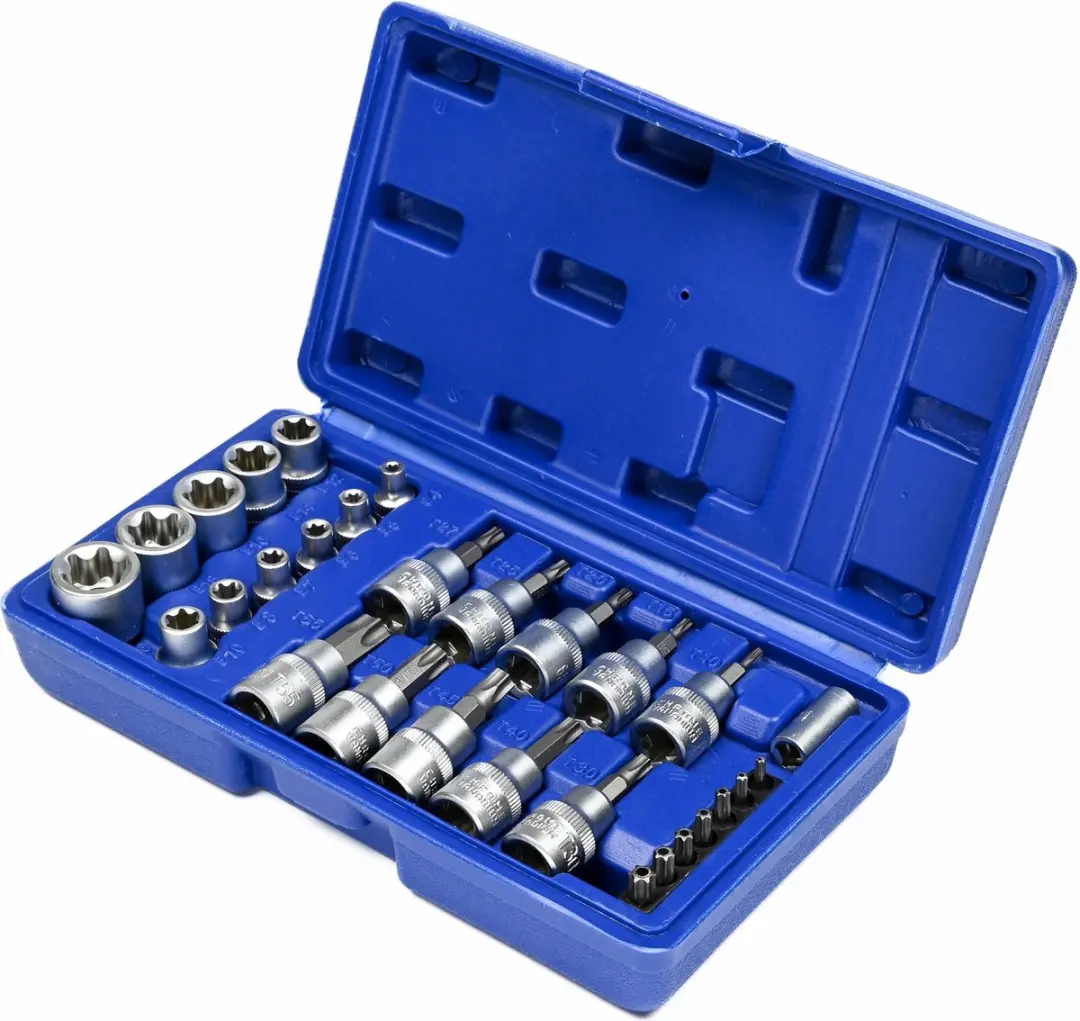 Benson 30-delige Torx-, bit- en doppenset