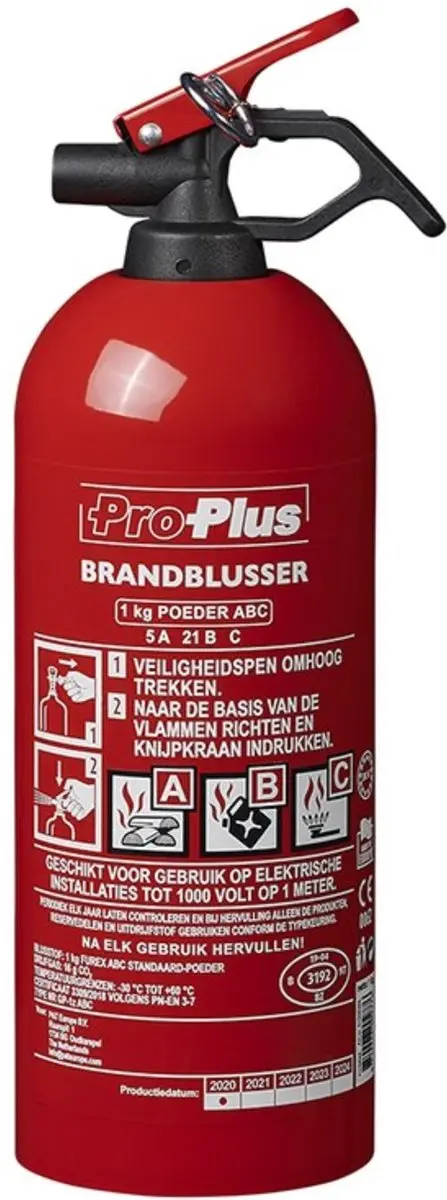 ProPlus Universele poederbrandblusser
