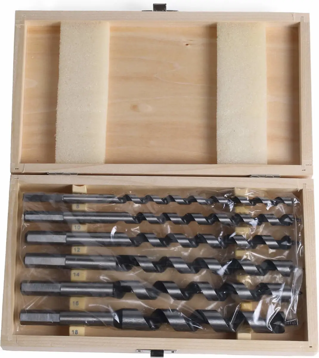 Benson Slangenboor Set 6-delig - 8-18mm - 230mm - afbeelding 6 van 6