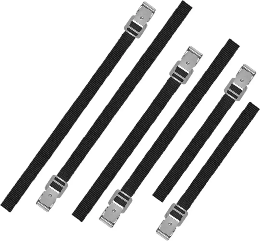 Voordeelset van 6x stuks caravan/camper fietsen spanbanden 30/50/75 cm