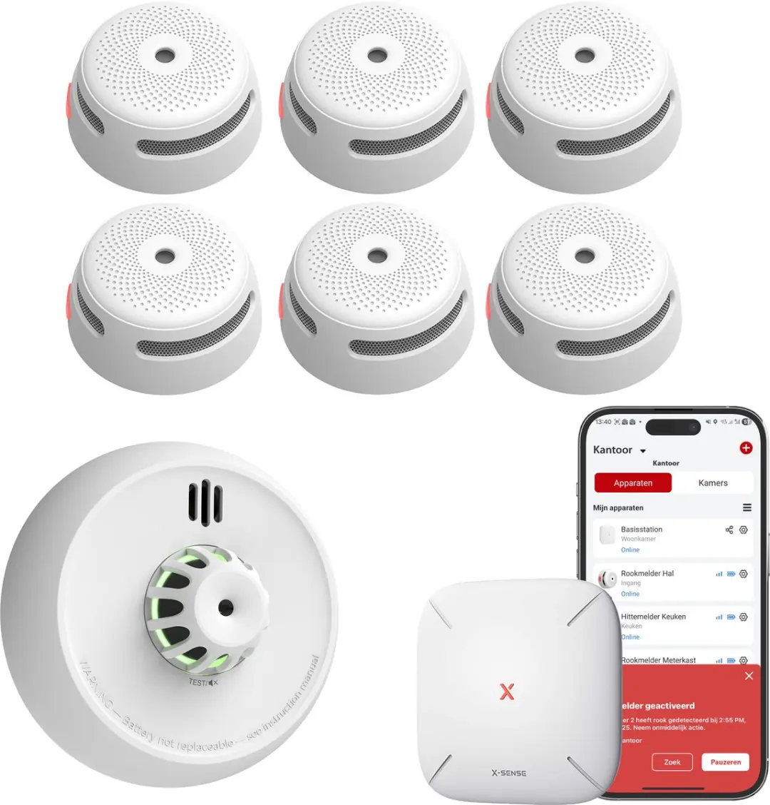 X-Sense Link+ Pro Slimme bundel