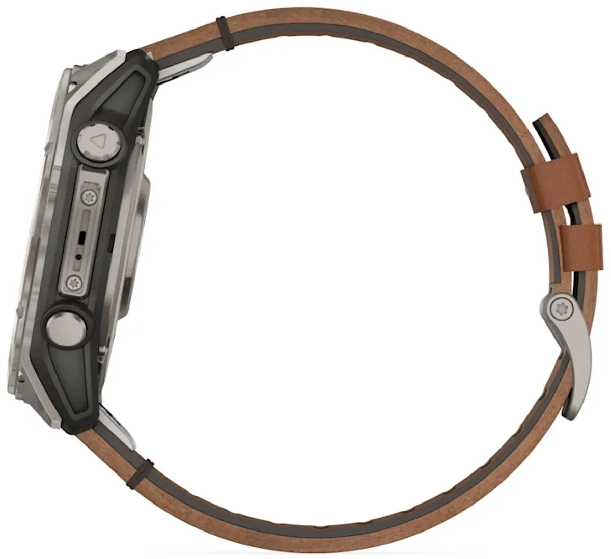 Garmin fēnix 8 51mm - AMOLED Sapphire - Titanium/Bruin - afbeelding 4 van 6