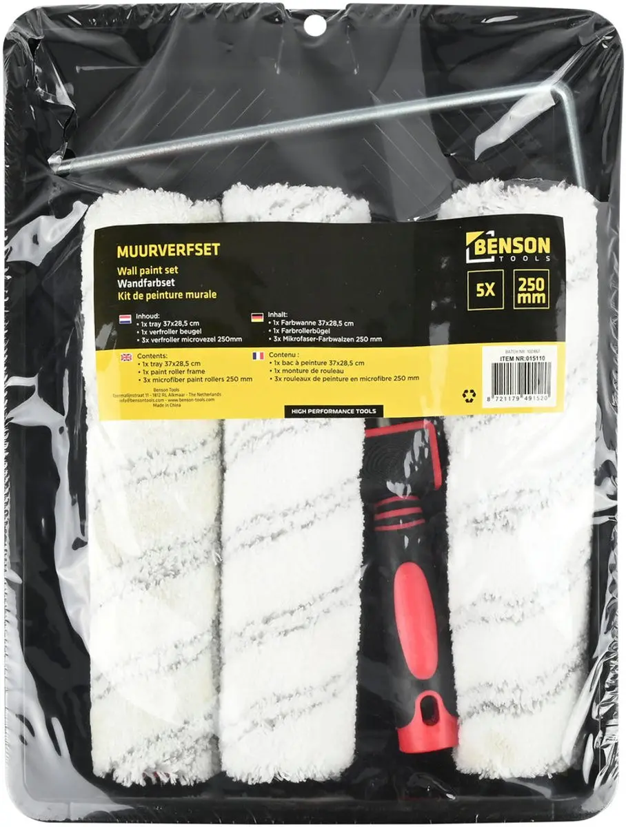 Benson Muurverfset 250 mm