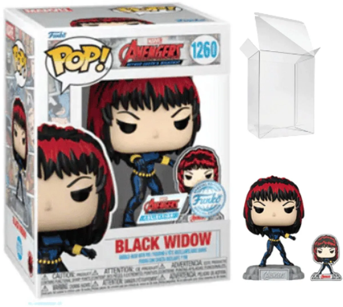 Funko Pop! Marvel Black Widow 60th Anniversary - 1260 - Multicolor