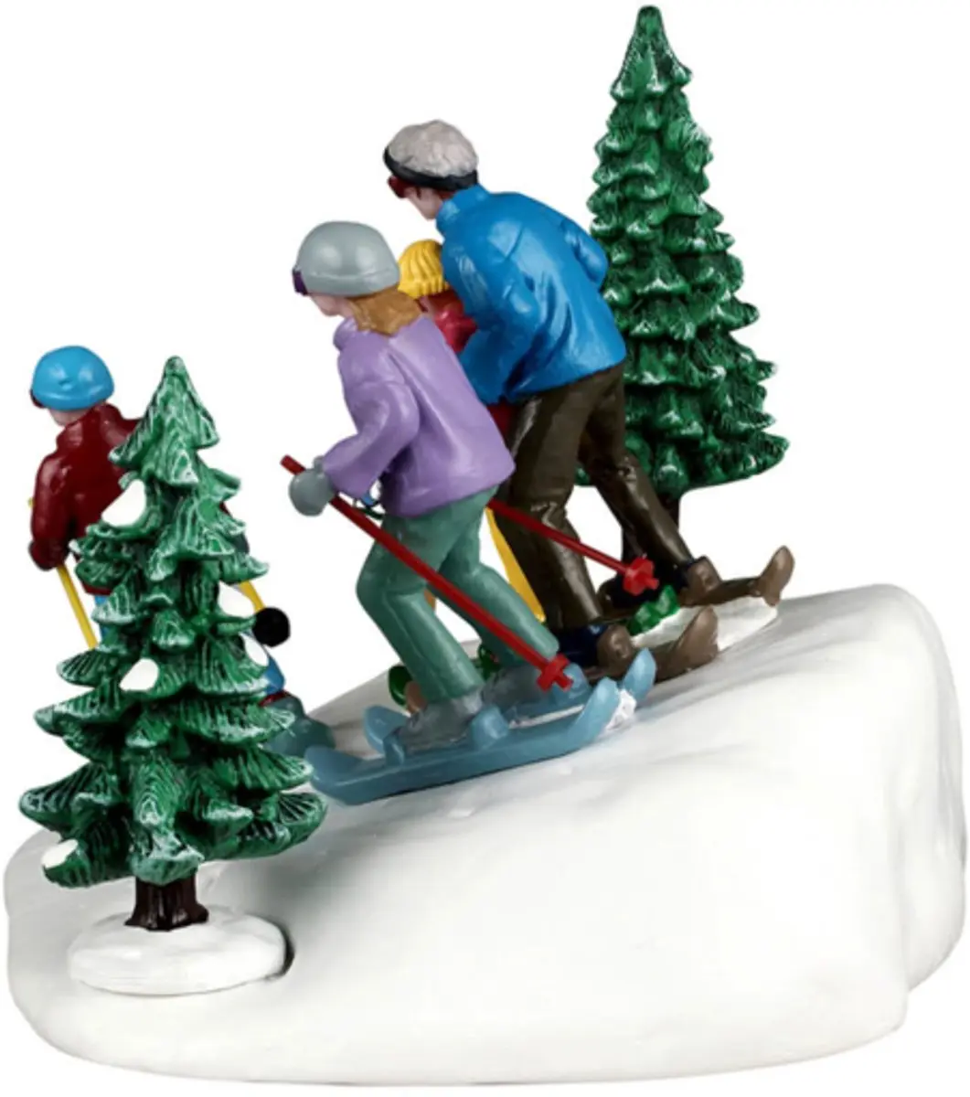 Lemax Family Ski Day Figuurset - Meerkleurig - afbeelding 4 van 4