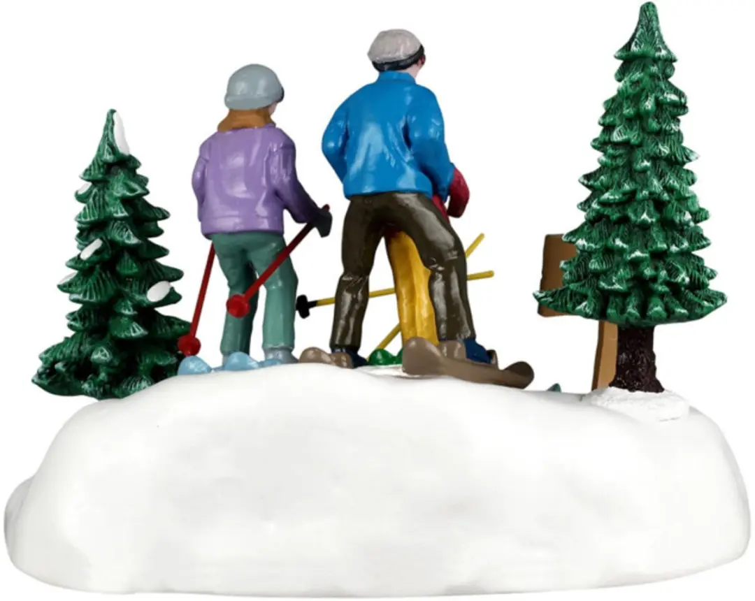 Lemax Family Ski Day Figuurset - Meerkleurig - afbeelding 2 van 4