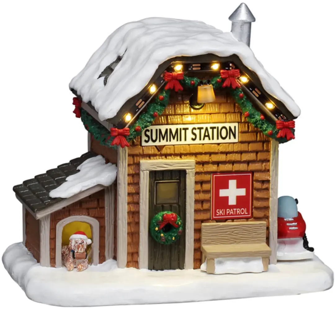 Lemax Ski Patrol Summit Station