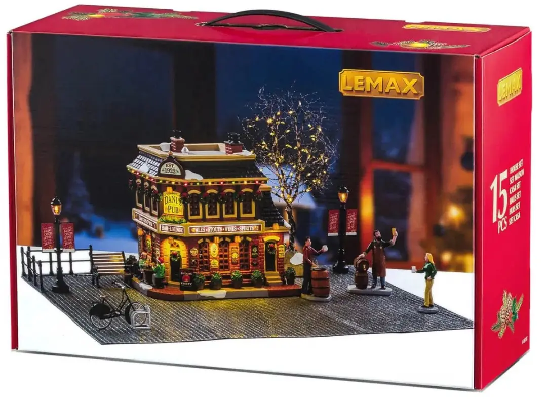 Lemax Dani's Pub Set Caddington Village 2026 - afbeelding 2 van 4