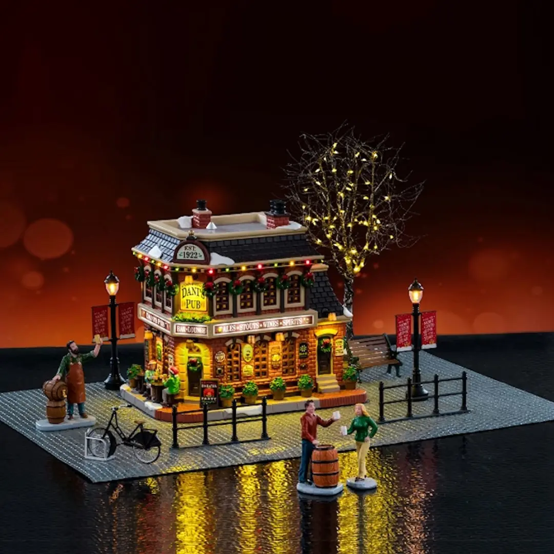 Lemax Dani's Pub Set Caddington Village 2026 - afbeelding 4 van 4
