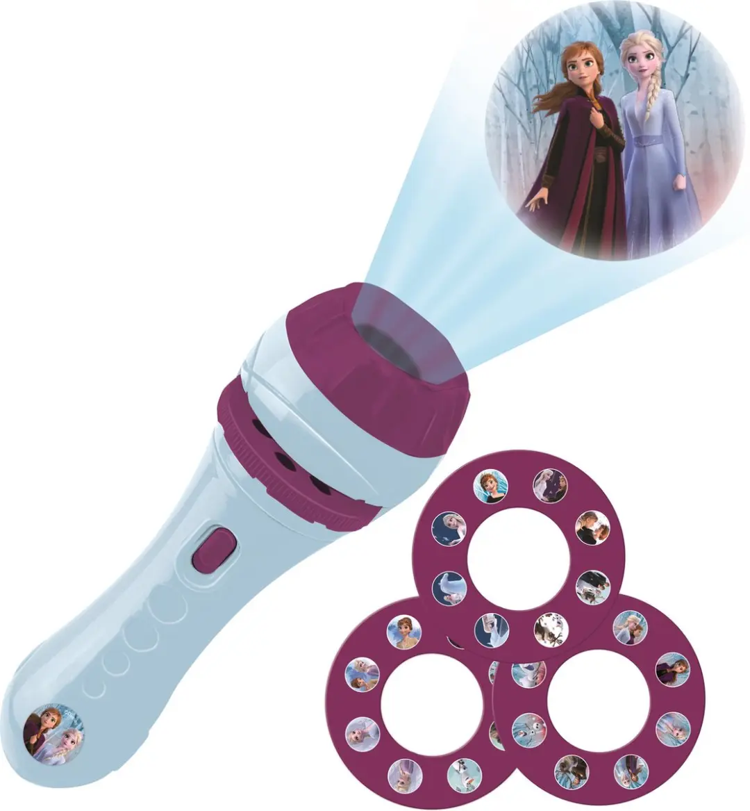 Projecteur à histoires et lampe torche Reine des Neiges