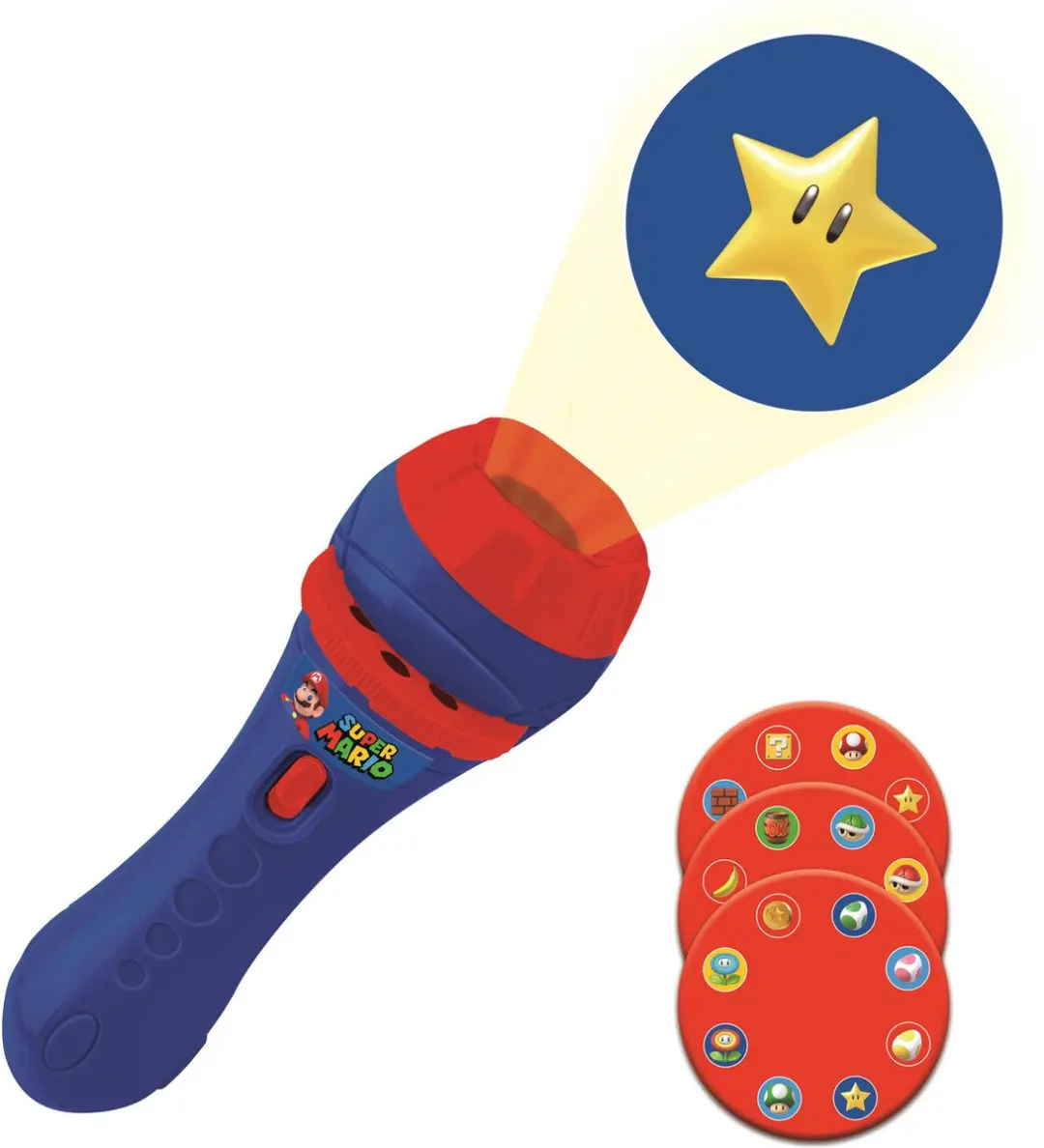 Lexibook Super Mario Projector en Zaklamp